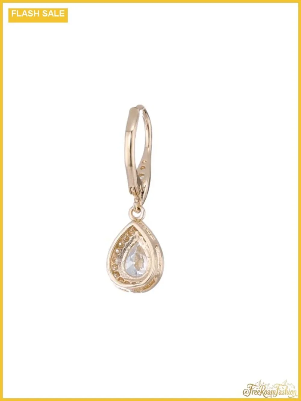 Drop Crystal Earrings Statement Fashion Jewelry Lever Back